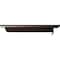 Ekena Millwork Heaton Hidden Support Steel Bracket w/ 10" Support Depth, Hammered Dark Bronze 3"W x 14"D x 2"H BKTM03X14X02HEHDB - alternate 7